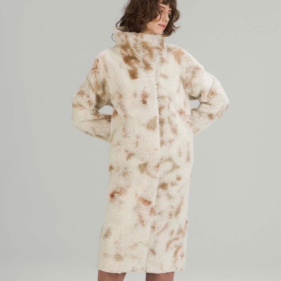 lululemon athletica Jackets & Blazers - Performance faux fur coat oversized
